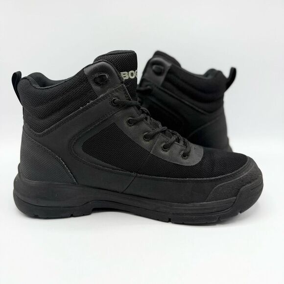 Bogs Shale Mid Glacialgrip WP Black Work Boots - Men’s US 9 / EU 42 - Picture 7 of 12